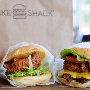 shake shack汉堡
